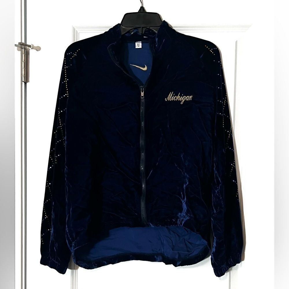 Nike Vintage Velour Velvet sport Jacket M